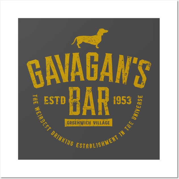 Gavagan's Bar Wall Art by MindsparkCreative